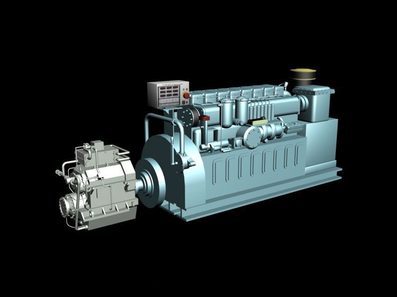 3D Visualisierung von Maschinen Teil