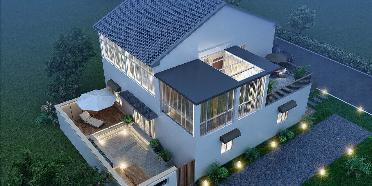 3D Immobilien Visualisierung