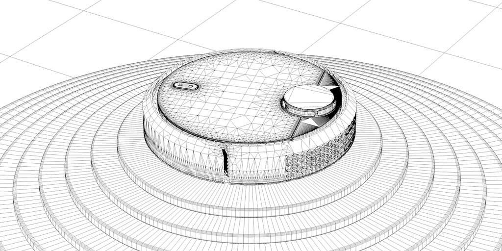 3D Modellierung Texturierung Rendring Roboter