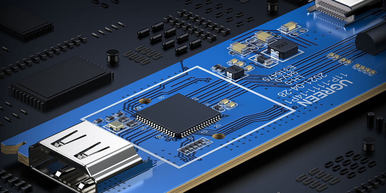 3D Technische Visualisierung Elektronik