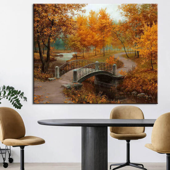 Autumn Paint by Numbers for adults Canvas | myPaintLab