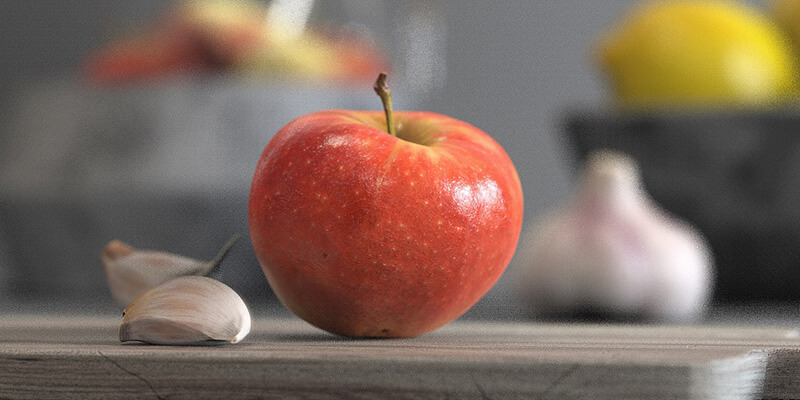 Food Visualisierung Rendering