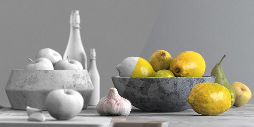 Food Visualisierung Rendering